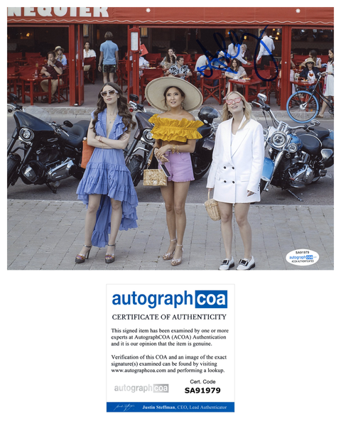 Ashley Park Emily in Paris Signed Autograph 8x10 Photo ACOA