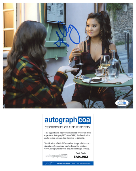 Ashley Park Emily in Paris Signed Autograph 8x10 Photo ACOA