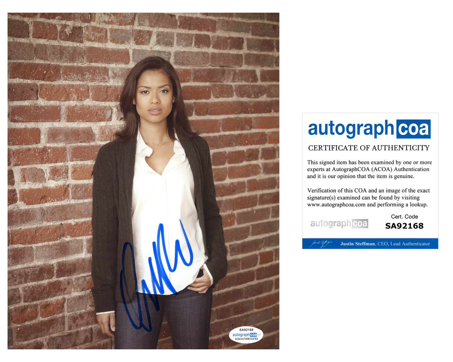 Gugu Mbatha Raw Sexy Signed Autograph 8x10 Photo ACOA | Outlaw Hobbies  Authentic Autographs