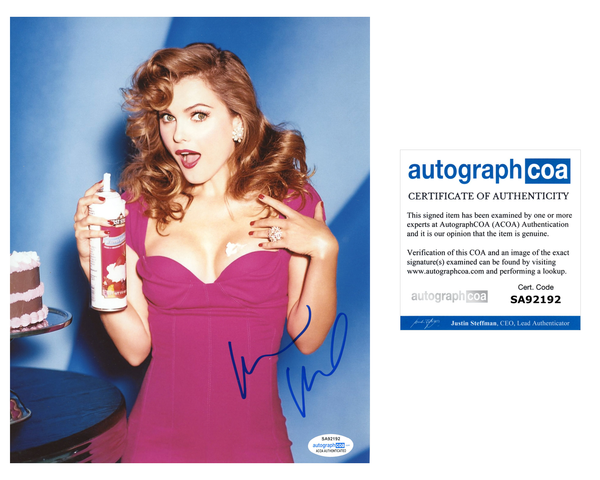 Keri Russell Sexy Signed Autograph 8x10 Photo ACOA
