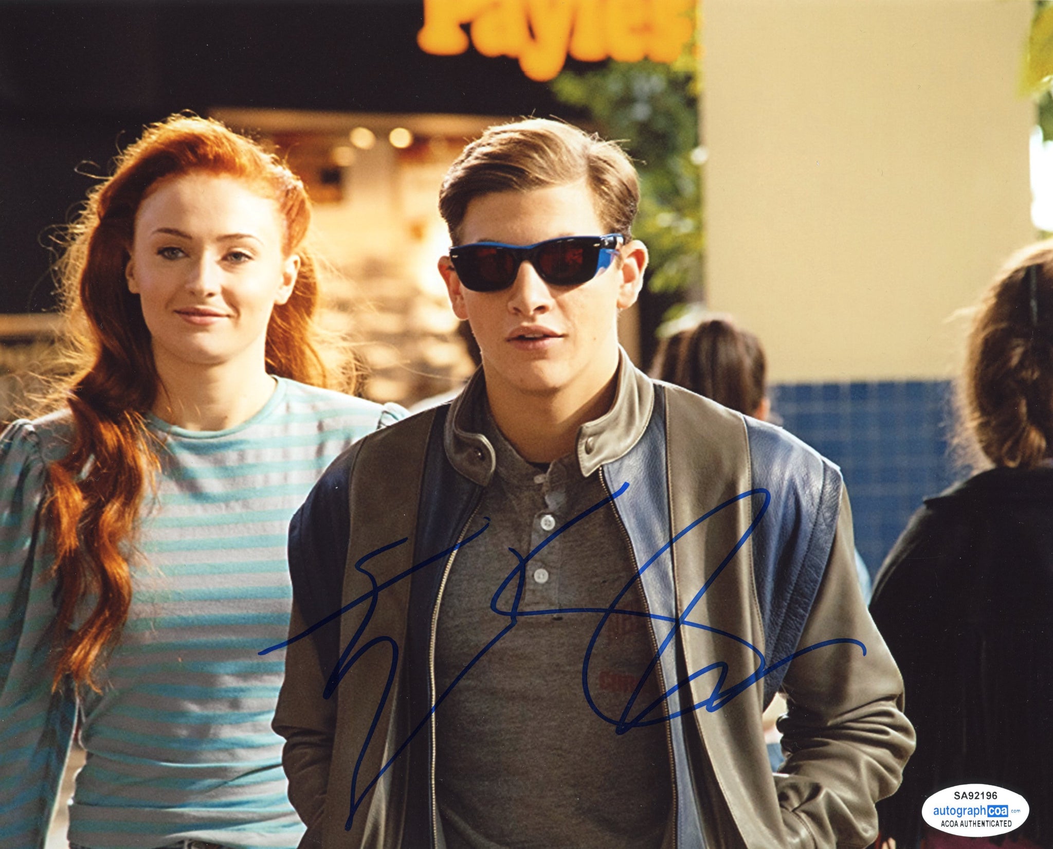 Tye Sheridan X-Men Signed Autograph 8x10 Photo ACOA