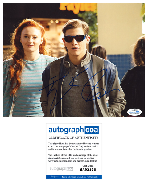 Tye Sheridan X-Men Signed Autograph 8x10 Photo ACOA