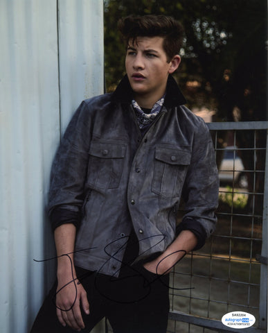 Tye Sheridan X-Men Signed Autograph 8x10 Photo ACOA