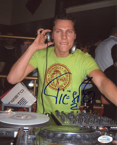 DJ Tiesto Signed Autograph 8x10 Photo ACOA