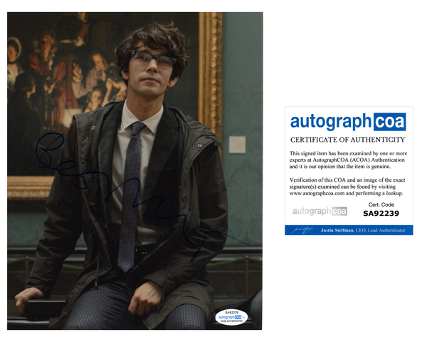 Ben Whishaw Bond Spectre Signed Autograph 8x10 Photo ACOA