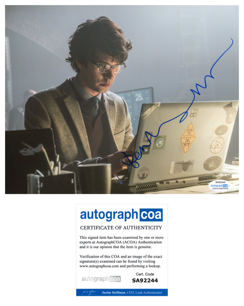 Ben Whishaw Bond Spectre Signed Autograph 8x10 Photo ACOA