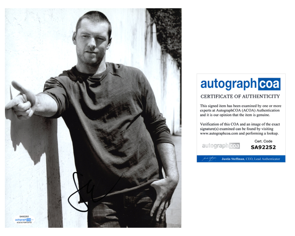 Sam Worthington Avatar Signed Autograph 8x10 Photo ACOA