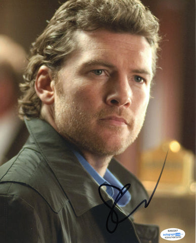 Sam Worthington Manhunt Signed Autograph 8x10 Photo ACOA