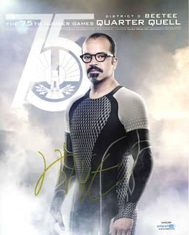 Jeffrey Wright Hunger Games Signed Autograph 8x10 Photo ACOA