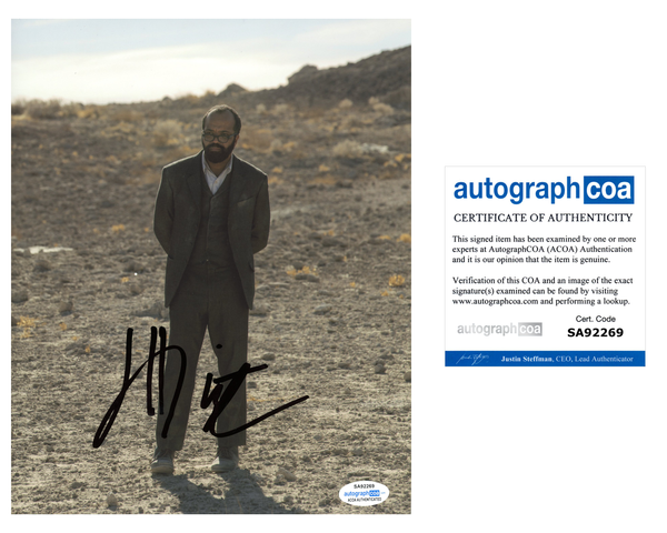 Jeffrey Wright Westworld Signed Autograph 8x10 Photo ACOA