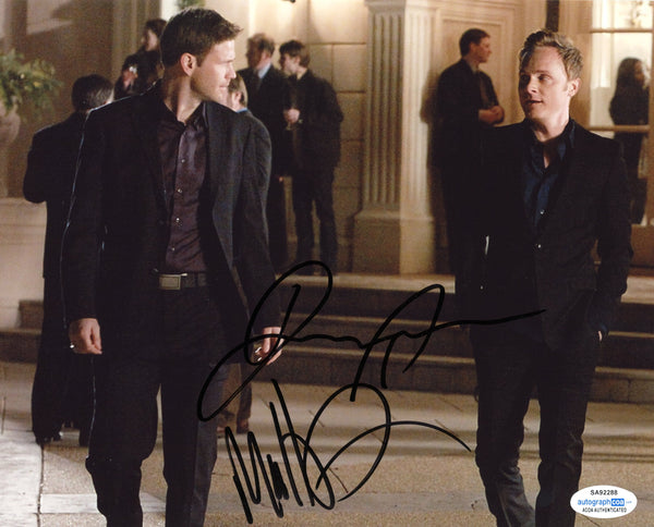 David Anders Matthew Davis Vampires Diaries Signed Autograph 8x10 Photo ACOA