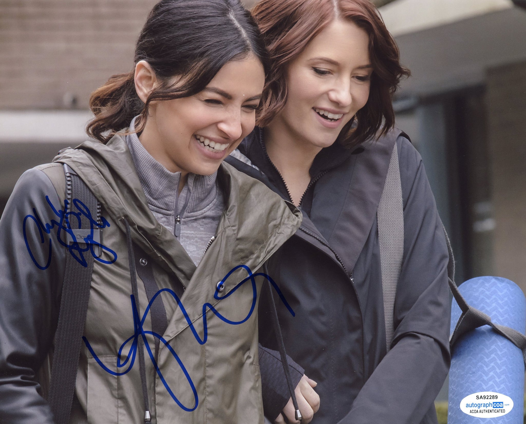 Floriana Lima Chyler Leigh Signed Autograph 8x10 Photo ACOA