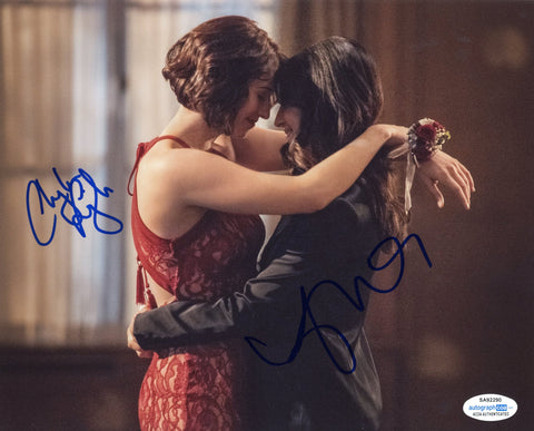 Floriana Lima Chyler Leigh Signed Autograph 8x10 Photo ACOA