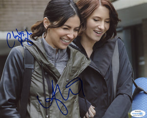 Floriana Lima Chyler Leigh Signed Autograph 8x10 Photo ACOA