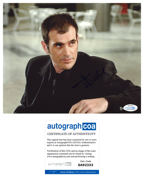 Ty Burrell Dawn of the Dead Signed Autograph 8x10 Photo ACOA