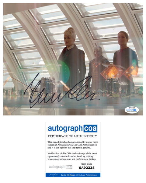 Glenn Close Guardians of the Galaxy Signed Autograph 8x10 Photo ACOA