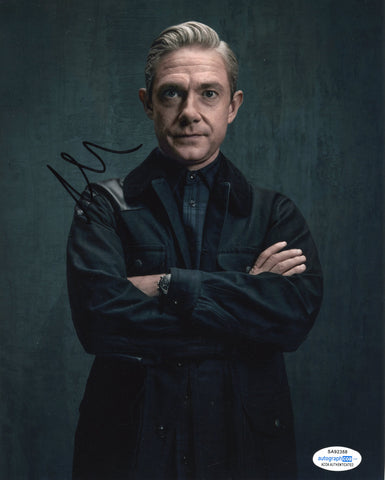 Martin Freeman Sherlock Signed Autograph 8x10 Photo ACOA