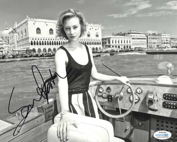 Sarah Gadon Sexy Signed Autograph 8x10 Photo ACOA