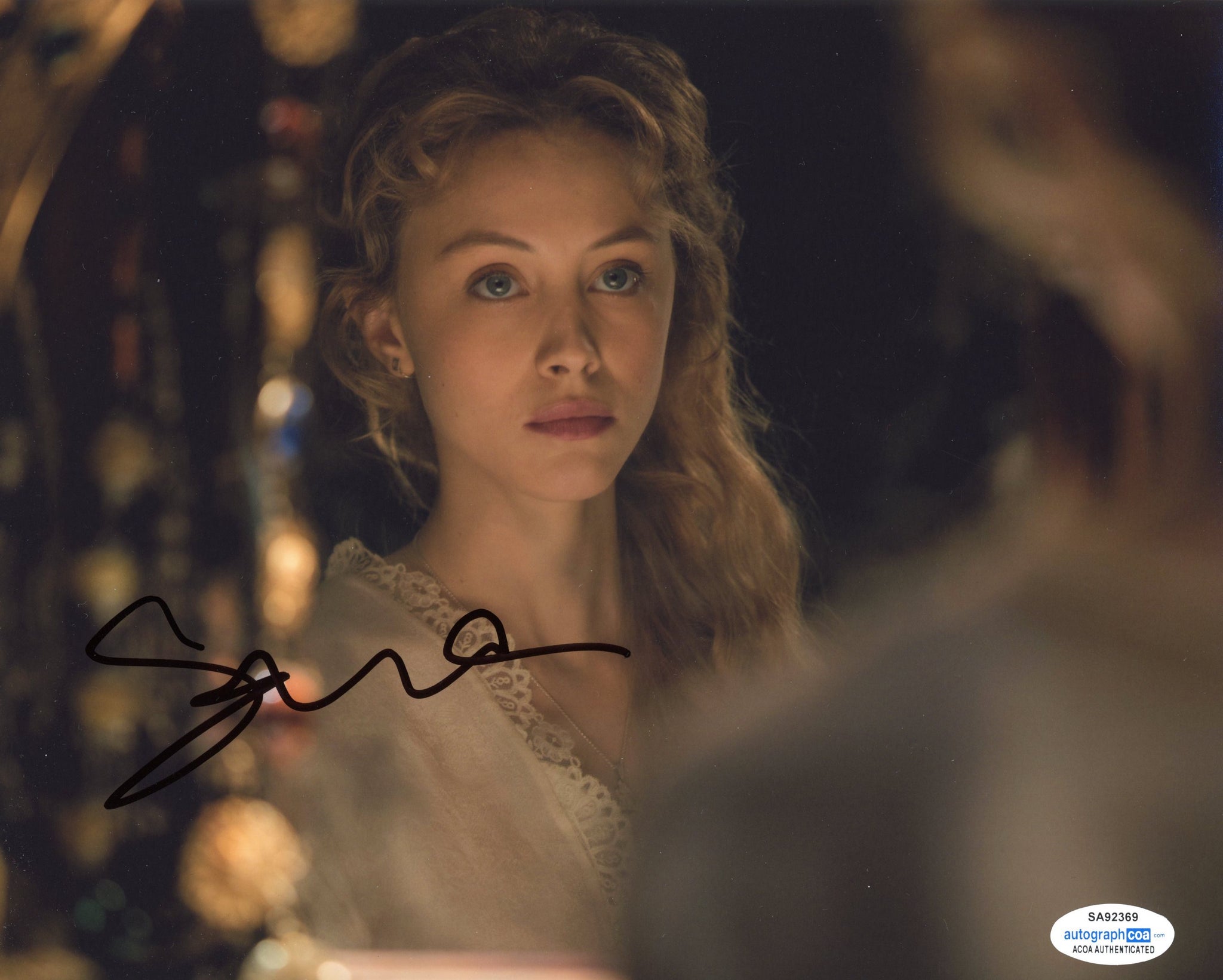 Sarah Gadon Dracula Signed Autograph 8x10 Photo ACOA