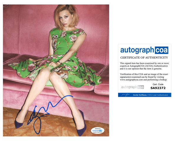 Sarah Gadon Sexy Signed Autograph 8x10 Photo ACOA