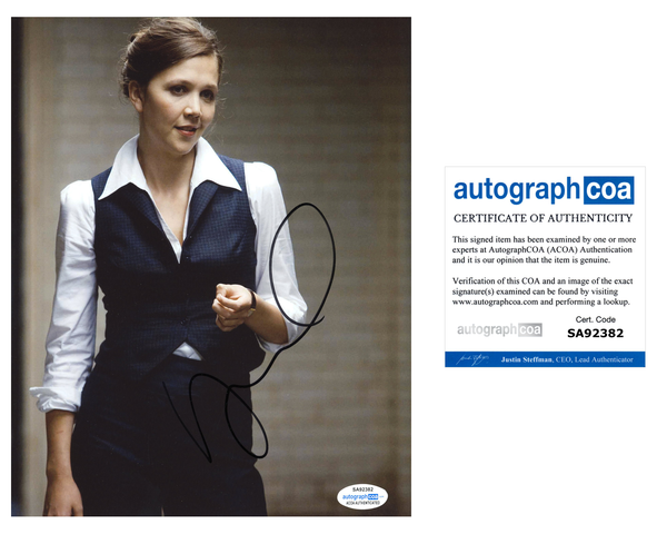 Maggie Gyllenhaal Dark Knight Signed Autograph 8x10 Photo ACOA