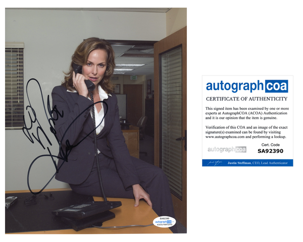 Melora Hardin The Office Signed Autograph 8x10 Photo ACOA