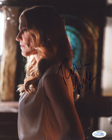 Tricia Helfer Sexy Lucifer Signed Autograph 8x10 Photo ACOA