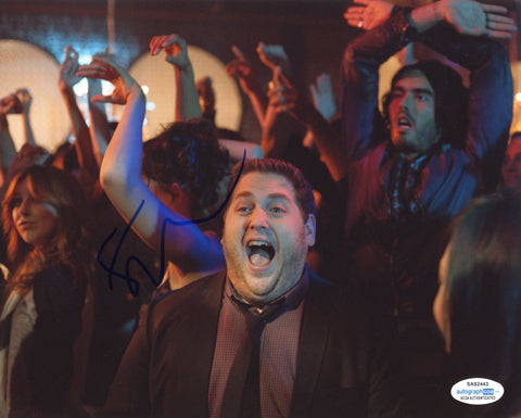 Jonah Hill Get Him to the Greek Signed Autograph 8x10 photo ACOA