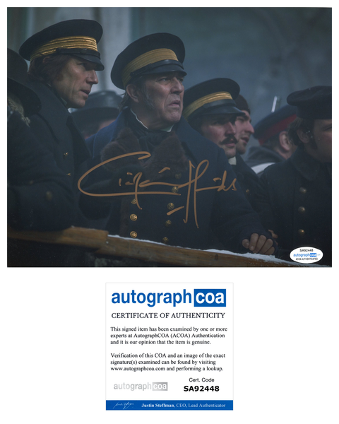 Ciaran Hinds The Terror Signed Autograph 8x10 Photo ACOA