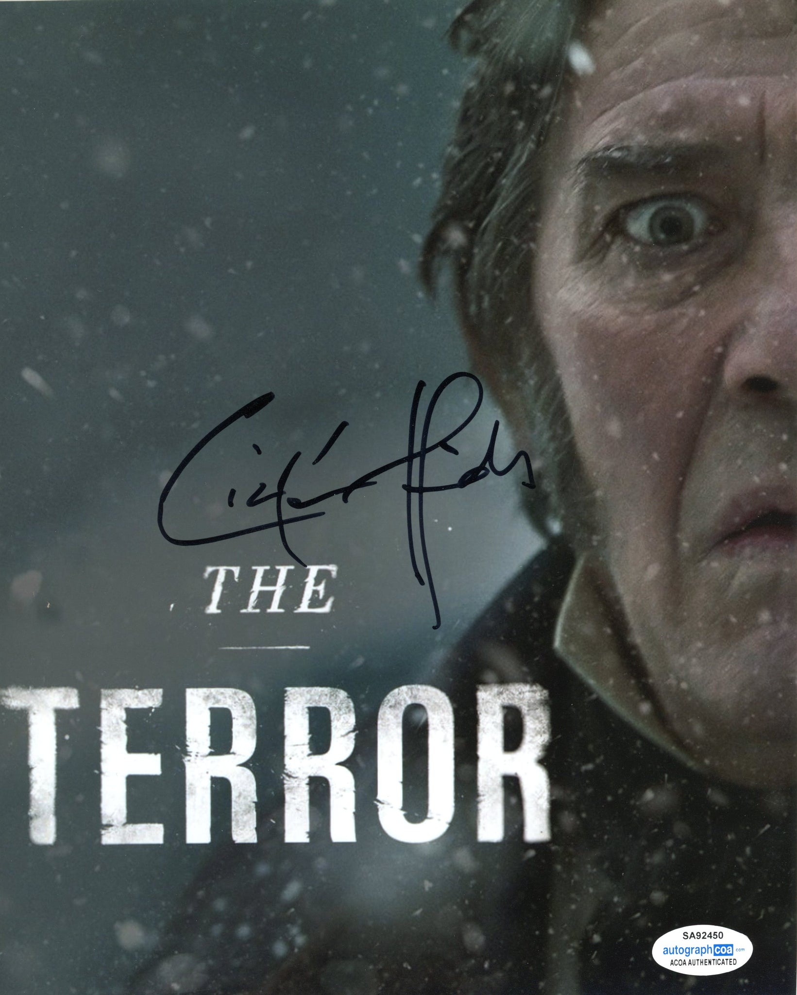 Ciaran Hinds The Terror Signed Autograph 8x10 Photo ACOA