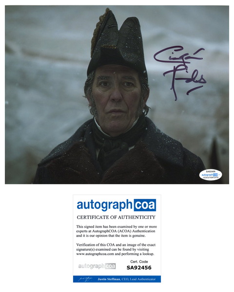 Ciaran Hinds The Terror Signed Autograph 8x10 Photo ACOA