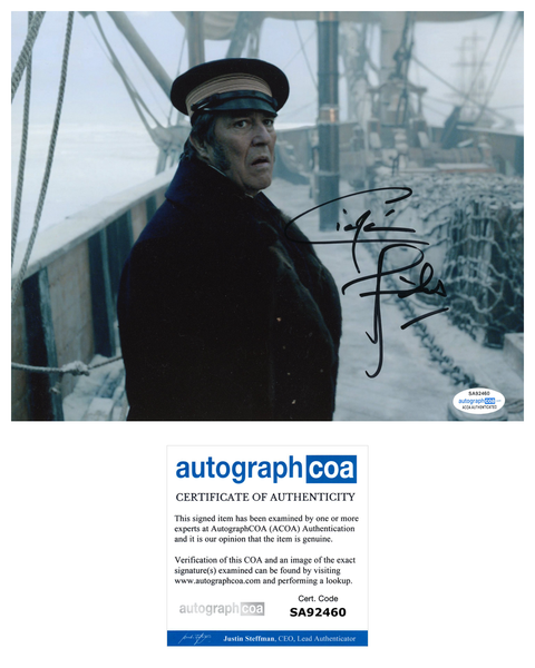 Ciaran Hinds The Terror Signed Autograph 8x10 Photo ACOA