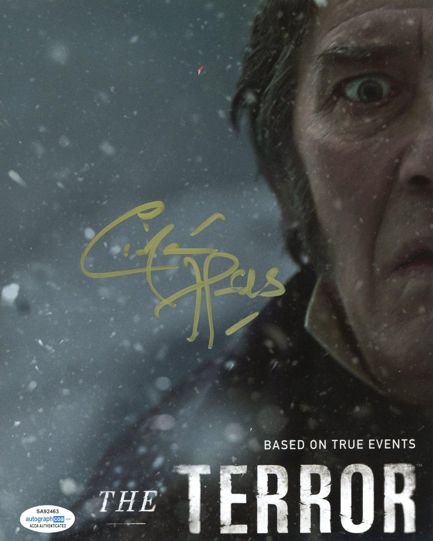 Ciaran Hinds The Terror Signed Autograph 8x10 Photo ACOA