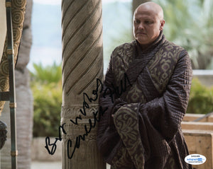 Conleth Hill Game of Thrones Signed Autograph 8x10 Photo ACOA