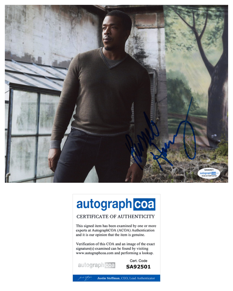 Russell Hornsby Grimm Signed Autograph 8x10 Photo ACOA