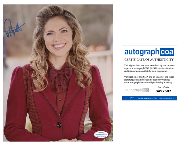 Pascale Hutton When Calls the Heart Signed Autograph 8x10 Photo ACOA