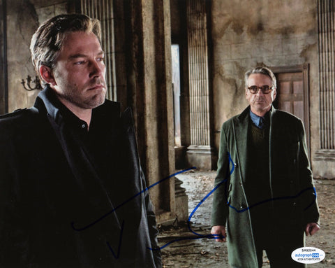 Jeremy Irons Batman Superman Signed Autograph 8x10 Photo ACOA