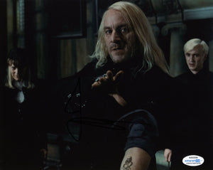 Jason Isaacs Harry Potter Signed Autograph 8x10 Photo ACOA