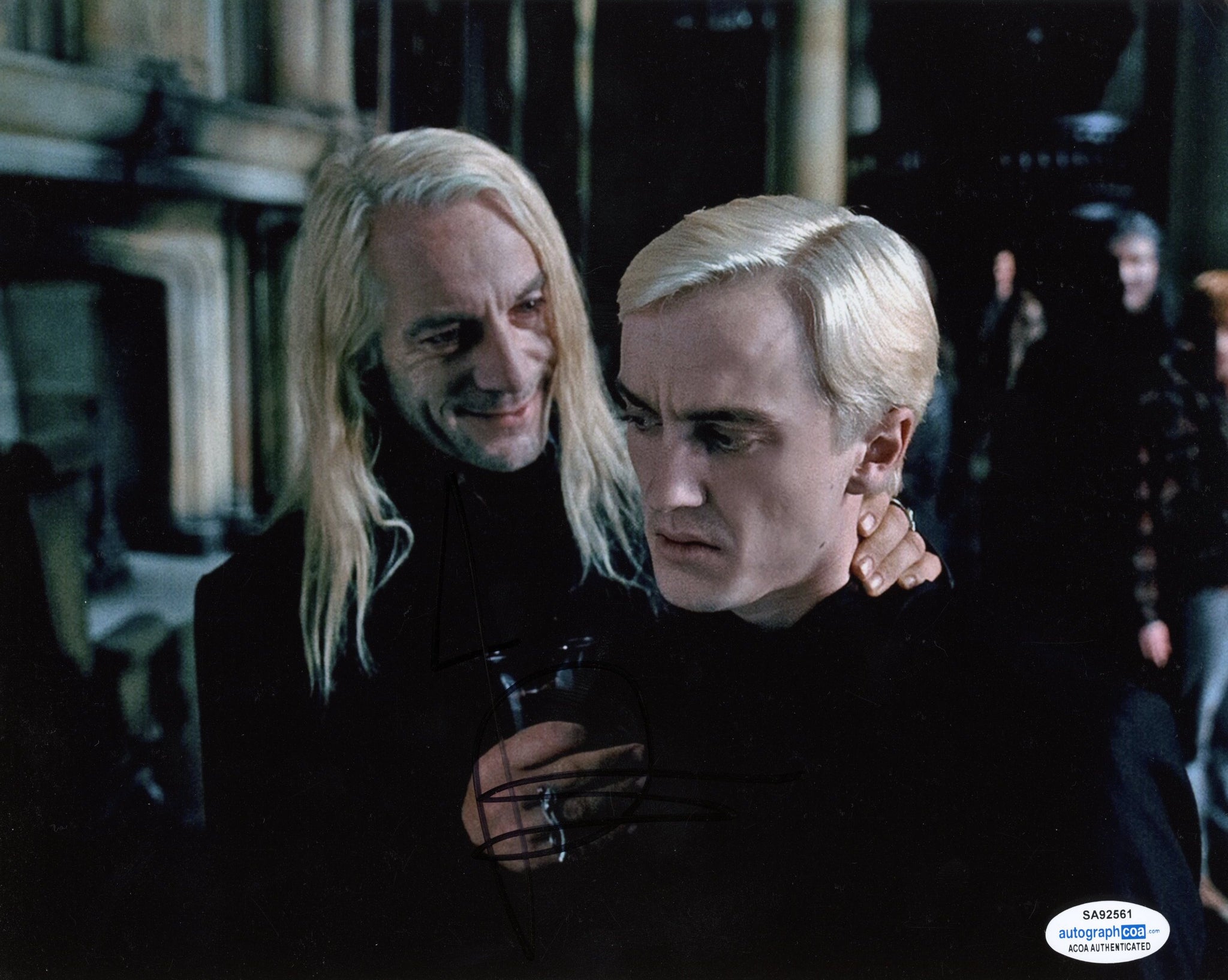 Jason Isaacs Harry Potter Signed Autograph 8x10 Photo ACOA