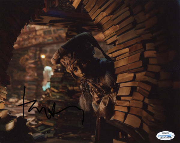 Toby Jones Dark Crystal Signed Autograph 8x10 Photo ACOA