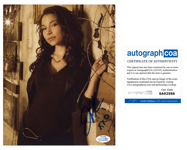 Jessica Parker Kennedy Secret Circle Signed Autograph 8x10 Photo ACOA