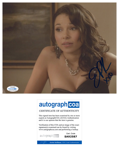 Jessica Parker Kennedy Secret Circle Signed Autograph 8x10 Photo ACOA