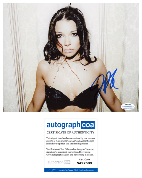 Jessica Parker Kennedy Sexy Signed Autograph 8x10 Photo ACOA