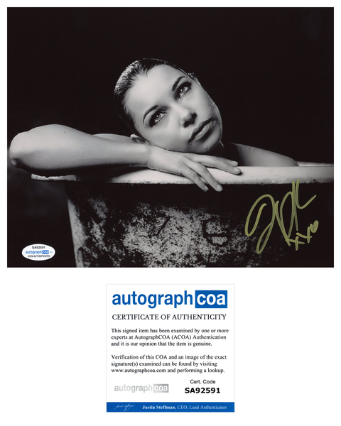 Jessica Parker Kennedy Sexy Signed Autograph 8x10 Photo ACOA