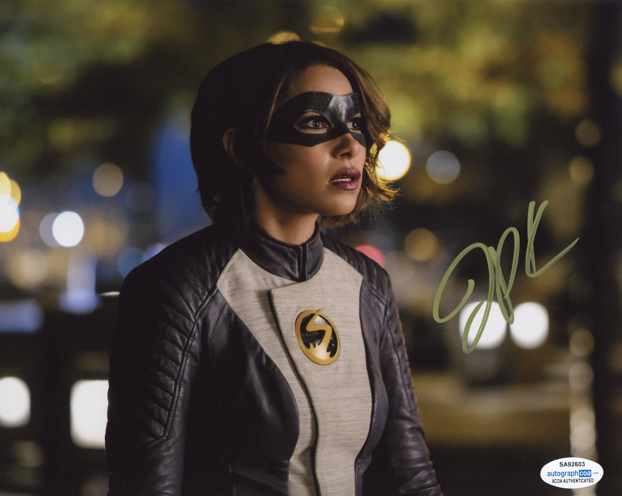 Jessica Parker Kennedy The Flash Signed Autograph 8x10 Photo ACOA