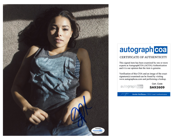 Jessica Parker Kennedy Sexy Signed Autograph 8x10 Photo ACOA