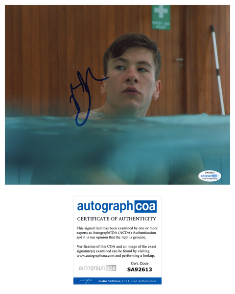 Barry Keoghan Signed Autograph 8x10 Photo ACOA