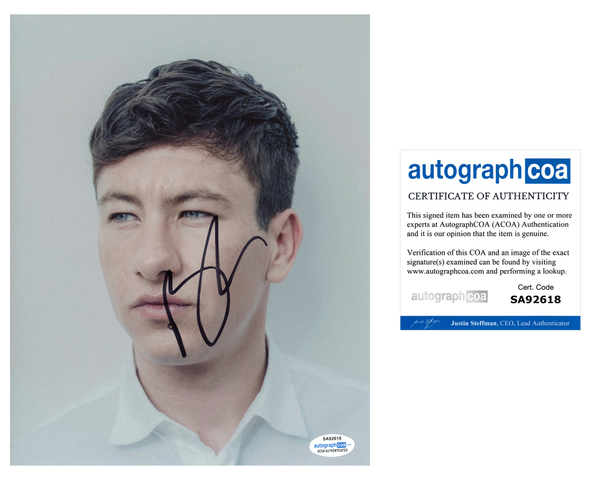 Barry Keoghan Eternals Signed Autograph 8x10 Photo ACOA