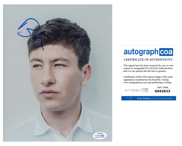 Barry Keoghan Eternals Signed Autograph 8x10 Photo ACOA