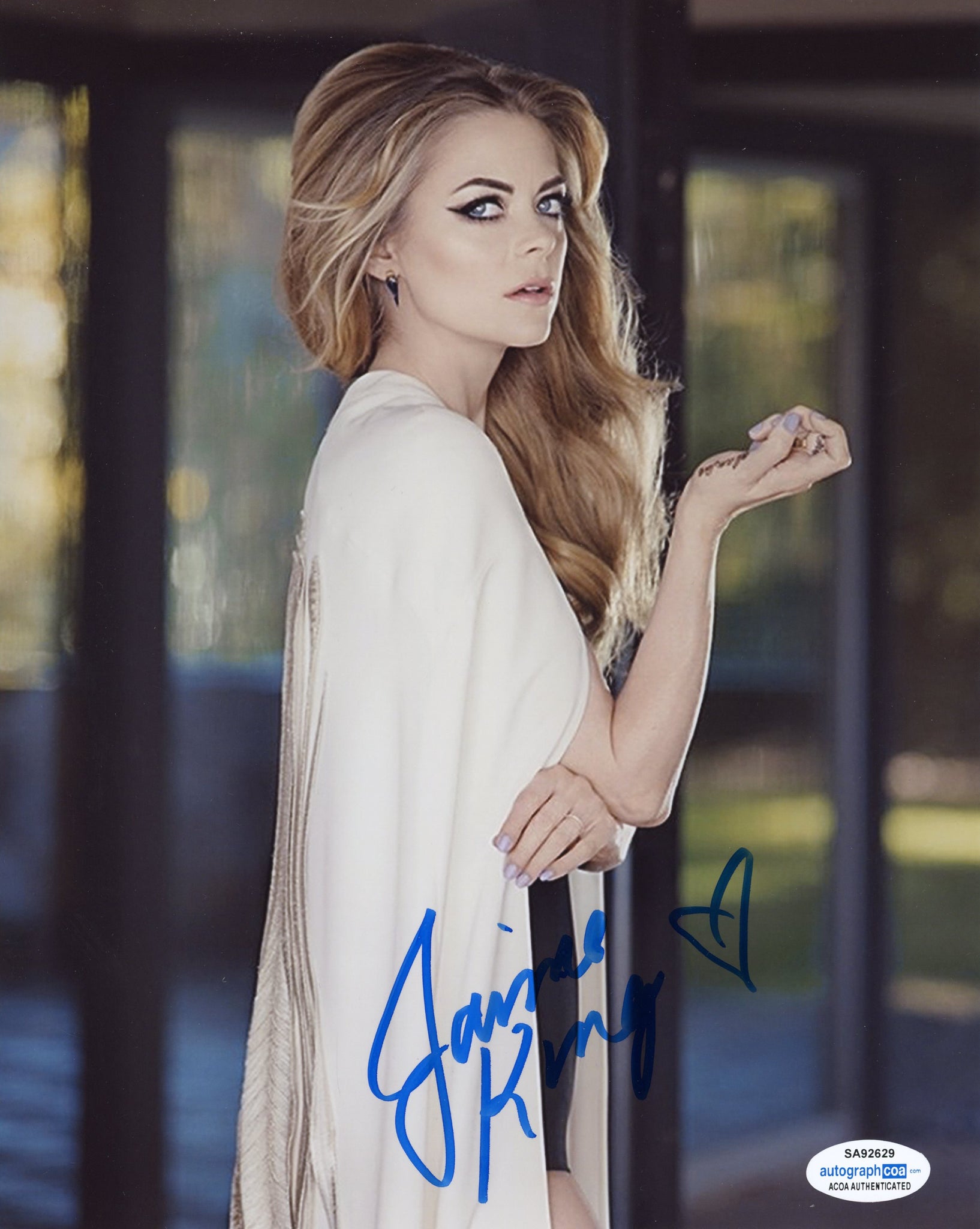 Jaime King Sexy Signed Autograph 8x10 Photo ACOA